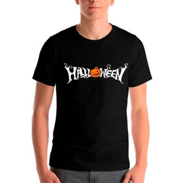 Polera Halloween Terror 100% Algodon Hombreniño