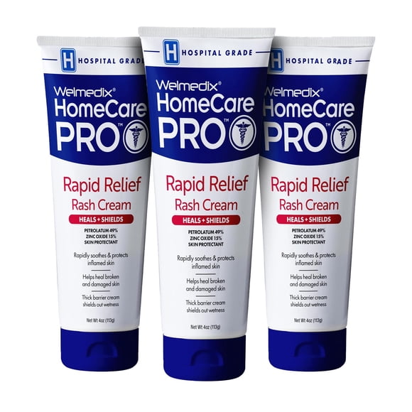 Crema Para Dermatitis Del Pañal Rapid Relief Con Óxido De Zinc 120 Ml