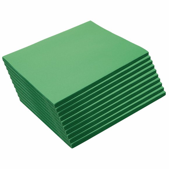 Papel de construcción Colorations 23 cm x 30 cm Verde 500 hojas