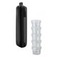 thumbnail image 5 of Caja De Condimentos Para Acampada, Juego De Botellas De Especias Transparentes, Soporte Apilable Para Especias, 5 Piezas, Negro, 5 of 5