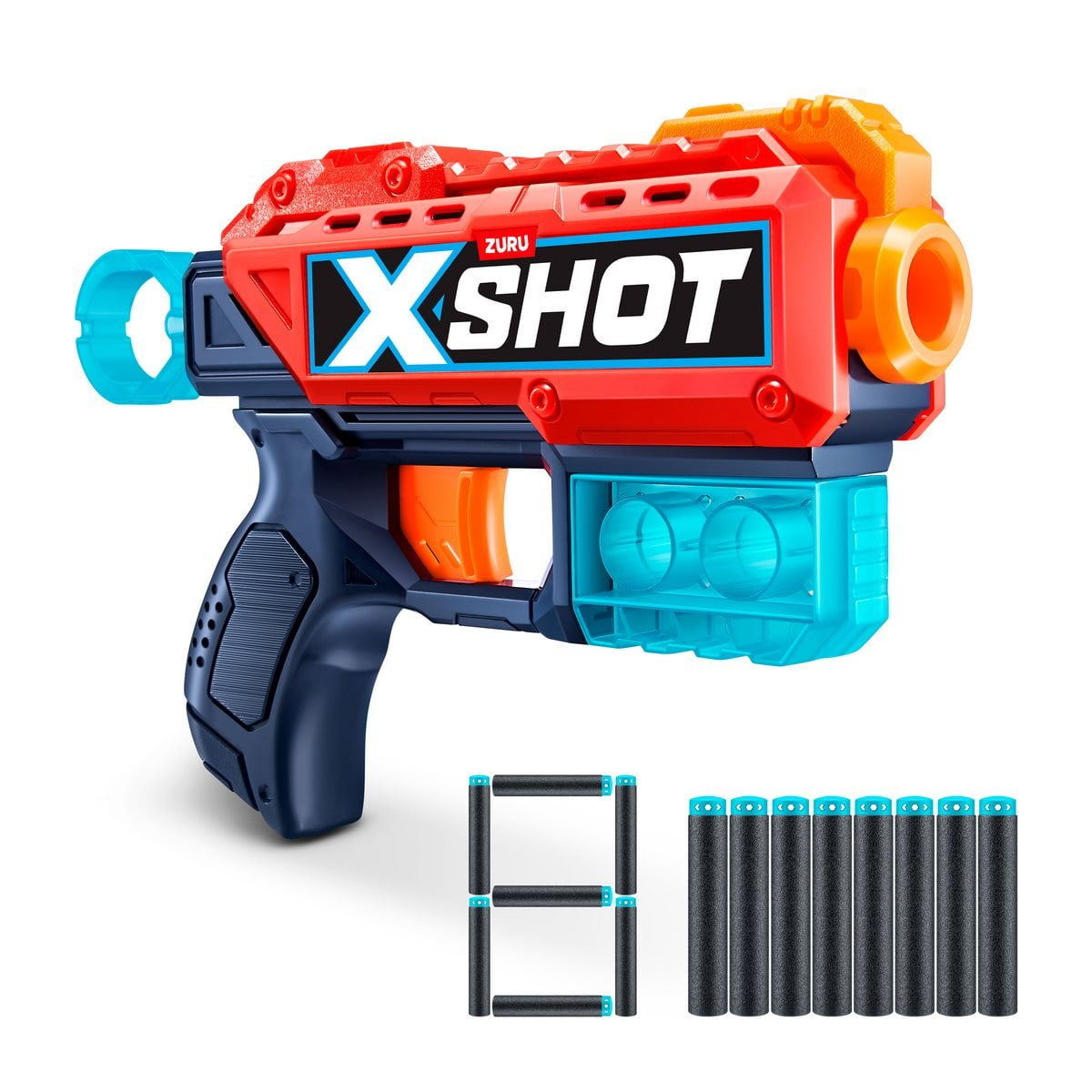 Lanzador Kickback X-shot + 8 Dardos X-shot