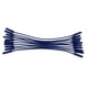 thumbnail image 4 of 10 piezas cremallera tire de las etiquetas de la cremallera cable tira de la cremallera extensión de cremallera fijador azul, 4 of 5