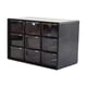 thumbnail image 1 of Mini Organizador De Cajones Transparentes, Gran Capacidad, Caja Organizadora De Cuentas, Color Negro, 1 of 5