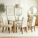 thumbnail image 3 of Comedor Mesa de Vidrio Quadra 120x80 + 6 Silla de Acolchada Madera Elegance, 3 of 9