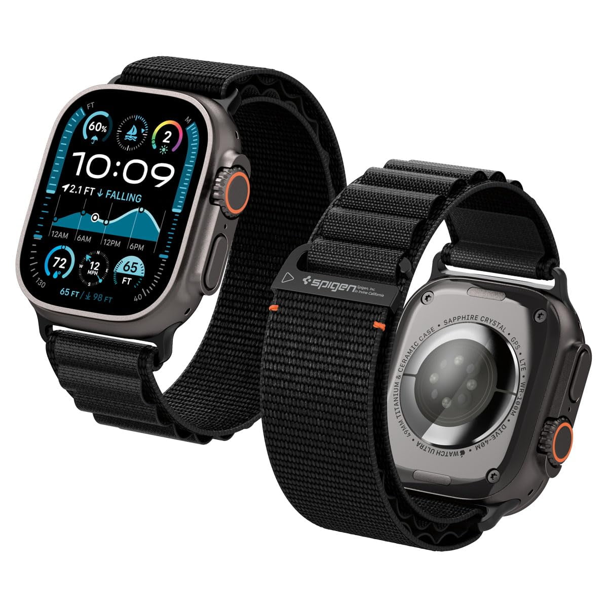 Correa De Reloj Spigen Wbf1 Compatible Con Apple Watch De 44 Mm