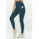 thumbnail image 2 of Saronite Leggings de Yoga Basic Body Shaper de Cintura Alta y Longitud Completa, Color Verde Azulado (para Mujer), 2 of 2