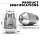 thumbnail image 2 of TUERCAS White Knight M12x1.50 Cromo 20 unidades, 2 of 9