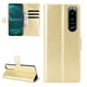 thumbnail image 2 of Funda tipo libro para Sony Xperia 5 III, cartera todo‑en‑uno, funda multifuncional con tarjetero y correa de muñeca desmontable, 2 of 4