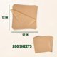thumbnail image 4 of Papel de hornear Zenlogy 30 cm 200 hojas sin blanquear, 4 of 7