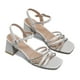 thumbnail image 5 of Sandalia Taco Grueso Fiesta Pedrería Mujer Weide YOU239B, 5 of 8