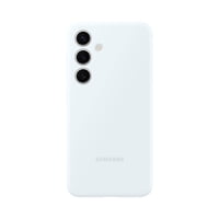 Funda Protectora De Silicona Para Samsung Galaxy S24, Color Blanco