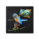 thumbnail image 3 of Guacamayo Garganta azul puzzle 3D Cubicfun Natgeo, 3 of 4