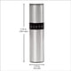 thumbnail image 3 of Pulverizador de aceite MISTO aluminio cepillado plateado 180 ml, 3 of 6