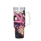 thumbnail image 2 of Jujutsu Kaisen Vaso aislado de acero inoxidable con asa, diseño temático, regalo para familia, amigos y fans; incluye pajita y encaja en el portavasos estándar, 40 oz, 2 of 6