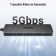 thumbnail image 4 of Hub USB UGREEN USB 3.0 de 4 puertos ultrafino para ordenador portátil de sobremesa, 4 of 7