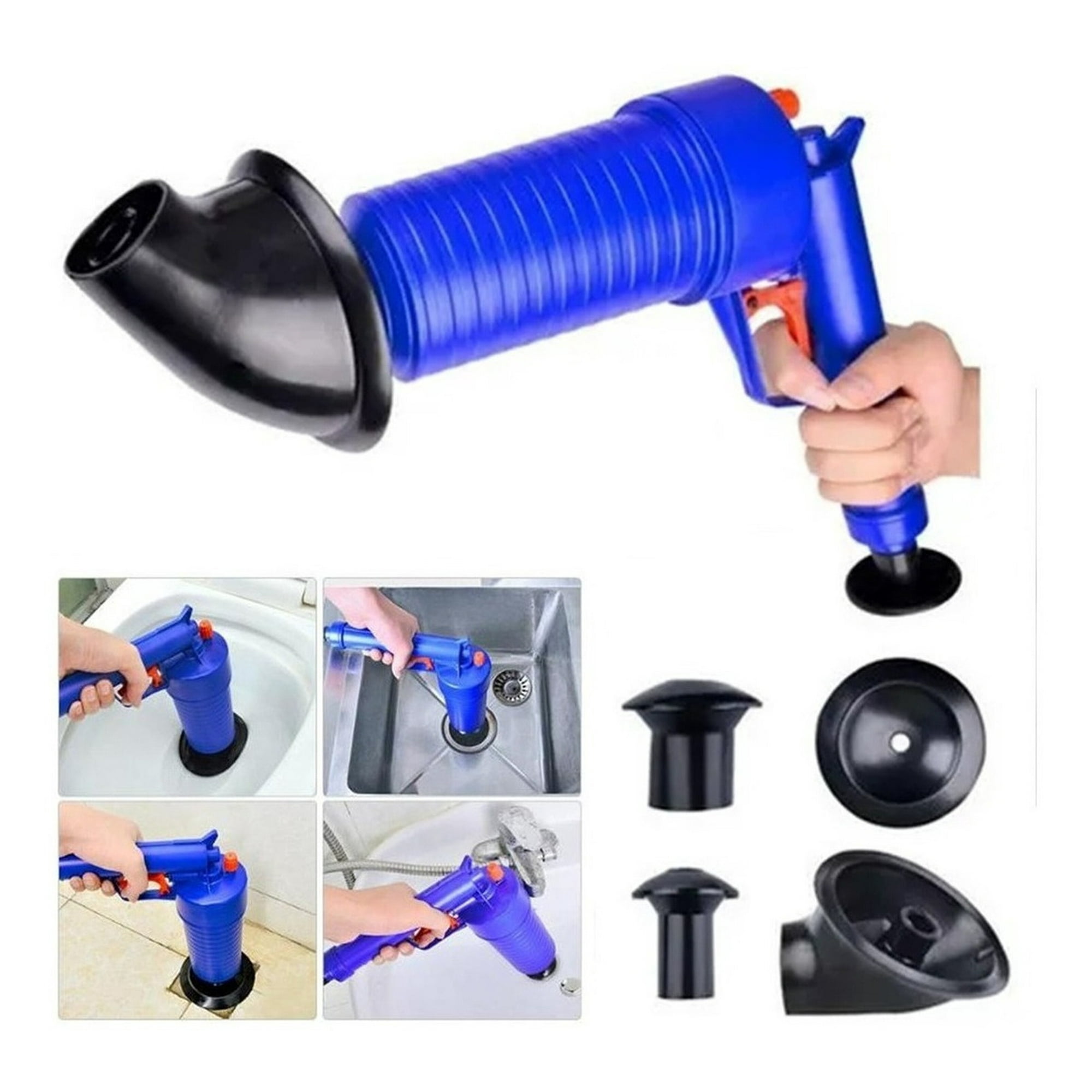 Genérico - Sopapo Con Presión Destapador De Baño Wc Cañería Fregadero