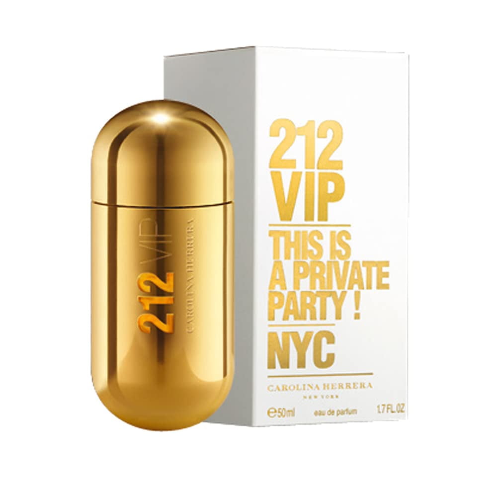 Perfume Carolina Herrera 212 Vip Eau De Parfum Para Mujer 50 Ml