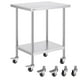 thumbnail image 1 of Mesa de Trabajo Vevor Acero Inoxidable 60x75x95 cm con 4 Ruedas, 1 of 3