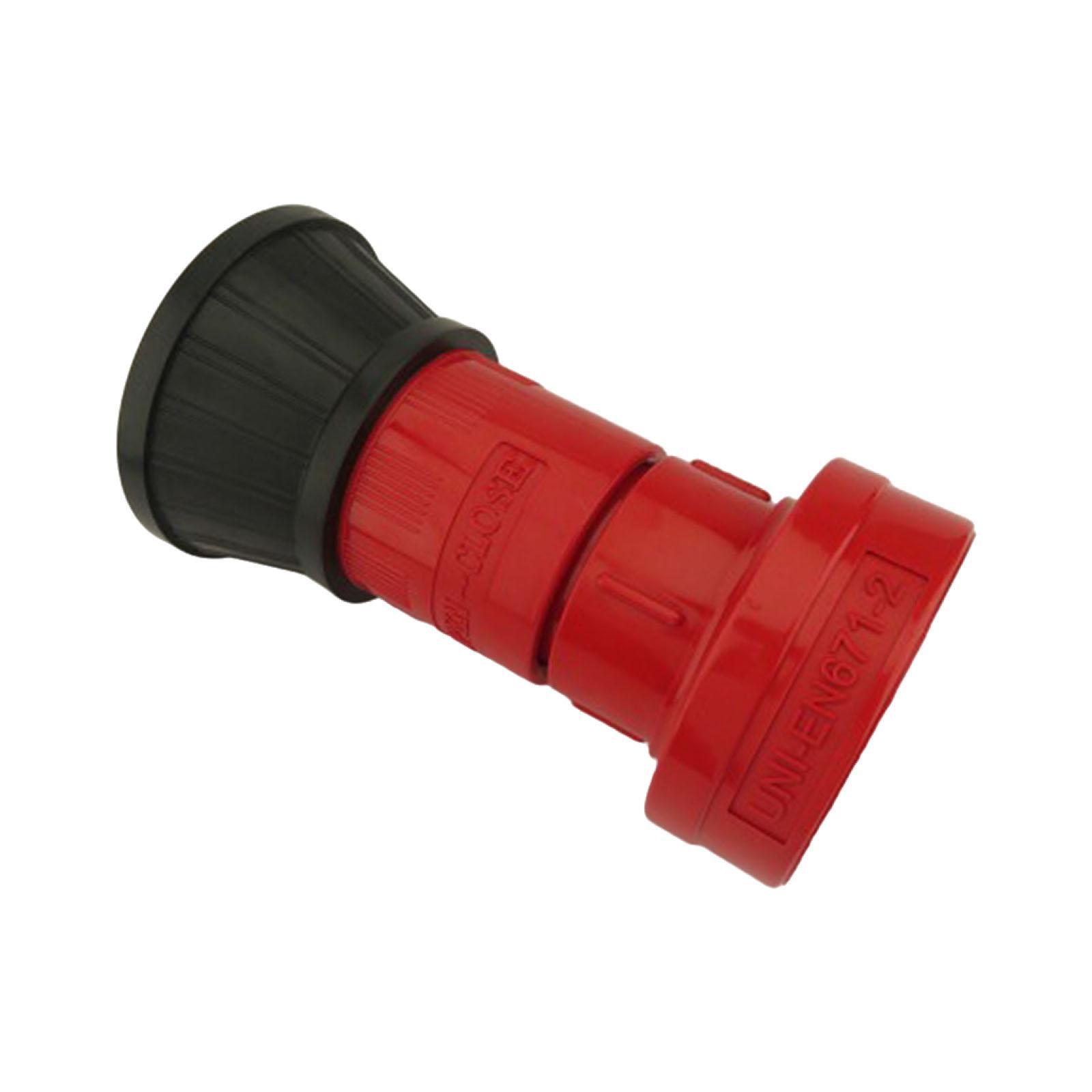 Magideal - Boquilla De Manguera Contra Incendios Accesorios De Equipos De Fuego Riegue De Jardín Fácil De Instalar Uso Al Aire Libre Boquilla De Pulverización De 2 Pulgadas