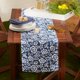 thumbnail image 5 of Camino de mesa DII Floral para exteriores, resistente al agua, 36 x 183 cm, azul, 5 of 7