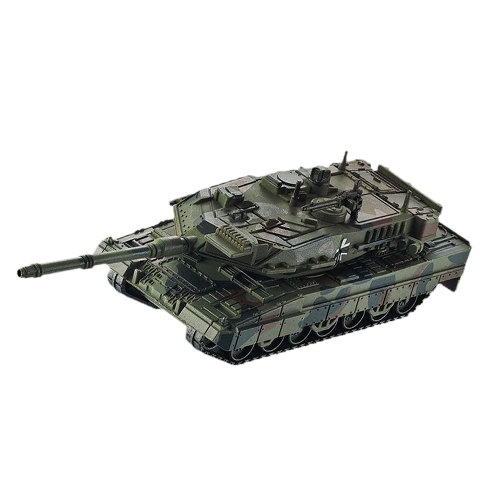 Magideal - Modelo De Construcción De Tanque A Escala 1/72, Vehículo, Kit De Modelo De Tanque Artesanal, Juego De Construcción De Rompecabezas Para Exhibición De Estilo C