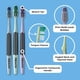 thumbnail image 3 of Reach Advanced Design Firm Bristle Toothbrushes, 7 Count, 3 of 3