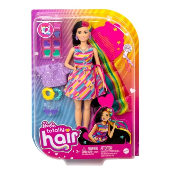Accesorios para muñeca Totally Hair Vestido de Rayas