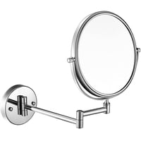 Miabu - Espejo Cosmético Articulado Abatible Con Aumento Baño