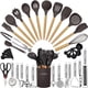 thumbnail image 1 of Set de utensilios BESTZMWK EP312 35 piezas silicona y madera, 1 of 3
