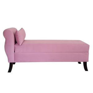 Tapiceria Moderna - Banqueta Baul New Diva Color Palo Rosa