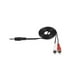 thumbnail image 2 of Cable Audio RCA a Jack 2 x 1 3.5 mm salida auxiliar. Aux. macho Plug 1,5 mt, 2 of 5