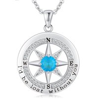Collar Heshpaws Compass Plata