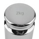 thumbnail image 3 of Peso de calibración MUKCHAP 2 kg Clase M1 Acero plateado, 3 of 6