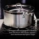 thumbnail image 2 of Cacerola Hestan 8 L Compatible con Inducción, 2 of 8