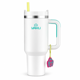 thumbnail image 1 of Mug Térmico Lemuria 1100 Ml Vaso Térmico Gran Capacidad Blanco, 1 of 3