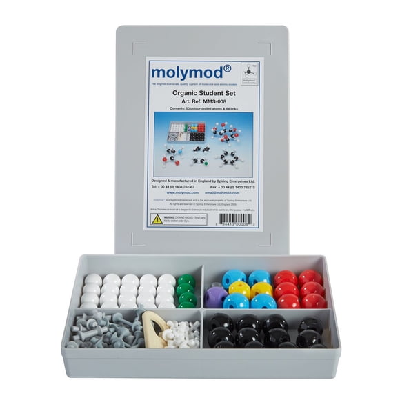 Modelo Molecular Molymod MMS-008 – 53 Piezas de Átomos