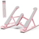 thumbnail image 2 of Soporte para portátil, soporte portátil para escritorio, soporte elevador con ventilación ajustable de 6 niveles, compatible con portátiles de 11 a 15,6 pulgadas., 2 of 8