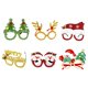 thumbnail image 2 of Gafas De Navidad Y Sombreros Set Foto Booth Props Party Santa Claus Hats 6 PCS, 2 of 5