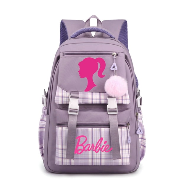 Barbie the movie Backpack for Women Anime Printed Bookbag Bag Student Teenager girl boy Children Knapsack Schoolbag Rucksack