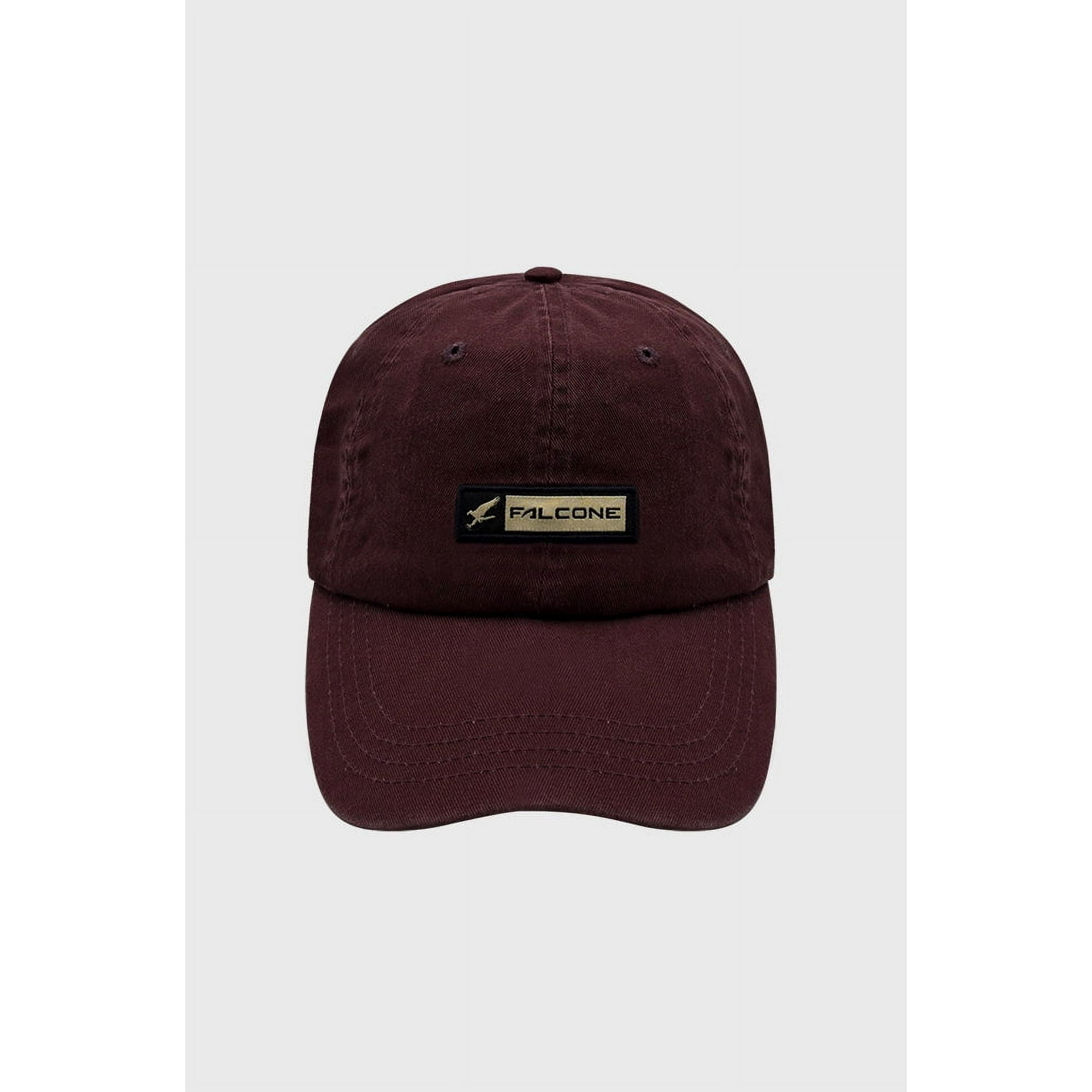 Falcone - Gorro Rectangular Logo Burdeo