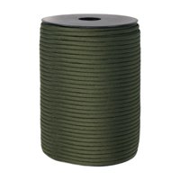 Ioensy - Cuerda De Paracaídas De 328 Pies, Cuerda Para Carpa, Cuerda Para Senderismo, Manualidades Al Aire Libre, Bricolaje, Color Verde