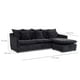 thumbnail image 2 of Seccional Siena black Seccional Siena black con chaise reversible y funda desmontable, 2 of 3