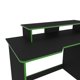 thumbnail image 2 of Escritorio Gamer 90,5x136x60 Cm Fm-048n Negro Y Verde, 2 of 7