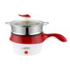 thumbnail image 2 of Mini Olla De Cocina Eléctrica Para Albóndigas Gachas De Sopa B-Con Vaporizador-Rojo, 2 of 5