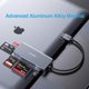 thumbnail image 4 of Lector de tarjetas ZIYUETEK USB 3.0 a Compact Flash 5 ranuras gris, 4 of 8