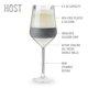thumbnail image 2 of Copas de vino Host 195 ml, juego de 2, enfriamiento, gris, 2 of 8
