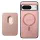 thumbnail image 3 of Funda de Cuero Magnética con Tarjetero para Google Pixel 8A Cubierta Delgada Rosa, 3 of 5