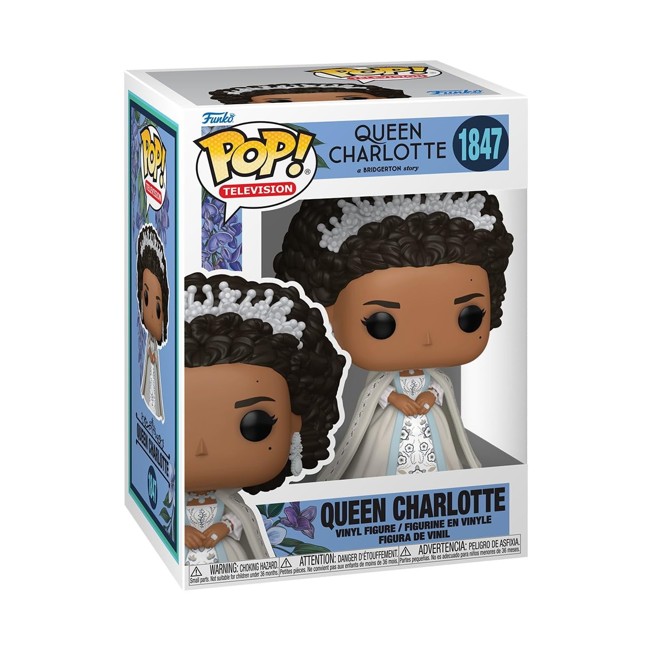 Figura De Vinilo Funko Pop! Television Queen Charlotte, 9,5 Cm