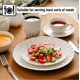 thumbnail image 4 of Platos de Cena Brew To A Tea 27 cm con Borde Dorado - Juego de 6, 4 of 9