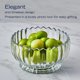 thumbnail image 5 of Cuenco Mikasa Estate de Cristal con Base, 23 cm, 2,4 L, 5 of 6